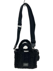 MARC JACOBS◆THE TEDDY MICRO TOTE BLACK/トートバッグ/ブラック/H011M12FA22-001