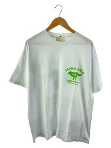 A Elegantes SAPEur◆Tシャツ/XL/コットン/WHT/ウルフロゴ