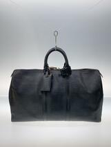 LOUIS VUITTON◆キーポル50_エピ_BLK/PVC/ブラック/M42962_画像3