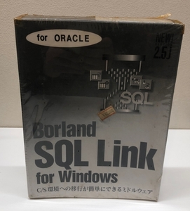 Borland SQL Link for Windows for ORACLE ボーランド ウィンドウズ ソフト 動作未確認