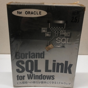 Borland SQL Link for Windows for ORACLE ボーランド ウィンドウズ ソフト 動作未確認の画像1