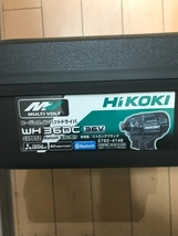 HiKOKI　ハイコーキ　コードレスインパクトドライバ　WH36DC　2XPBSZ　ストロングブラック　36V　未使用　同梱不可_画像3