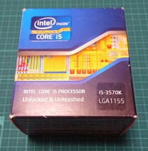 intel Core i5-3570K 3.4GHz　動作確認済み_画像1