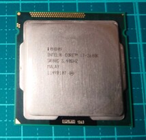 【intel】 Core i7-2600K 3.4GHz動作確認済み_画像1