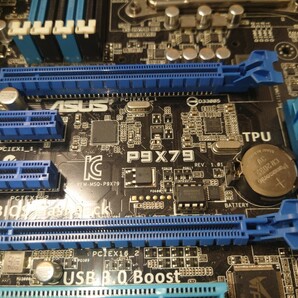 ASUS P9X79 LGA2011 第3世代マザーボード 動作確認済み core i7 CPU付の画像2