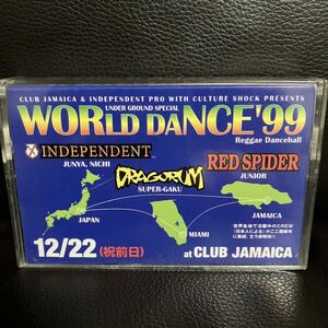 CD付 REGGAE MIXTAPE RED SPIDER WORLD DANCE 99★ラバダブMIGHTY CROWN REGGAE MURO KIYO KOCO 