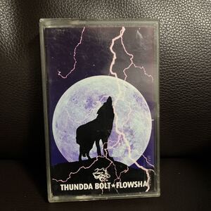 CD付 CASSETTE TAPE THUNDDA BOLT FLOWSHA HIP HOP★MIXTAPE MURO KIYO KOCO KENSEI ZEEBRA PUNPEE BUDDHA BRAND PUNPEE NUJABES