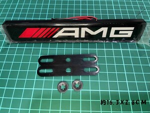 AMG 光る LED フロント エンブレム ベンツ W463W169W163W164W176W203W245W246R230R231R170W204W221W222W168