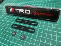 TRD Sportivo TRDスポルティーボ 光る LED フロント グリル エンブレム アリオン アリスト アルテッツァ アルファード イスト ウィッシュ _画像2