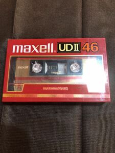 maxell UDⅡ　46◎カセットテープ　未使用　HIGH　CrO2　70μs　日立マクセル