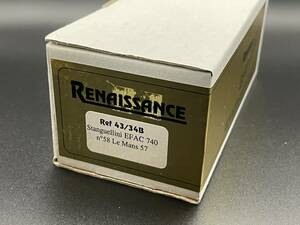 レア Renaissance kit キット 1/43 Stanguellini EFAC 740 LE MANS 1957 送料410円