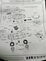 超レア TECNOMODEL kit 1/43 ALFA ROMEO 33/2 STRADALE 1967 上級者向け 送料350円～_画像7