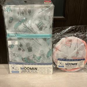 ムーミン　MOOMIN ランドリーネット　3pcsセット×1 2pcsセット×1 洗濯ネット