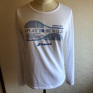 ＊babolat＊BTWPJB31 長袖Tシャツ M USED ＊