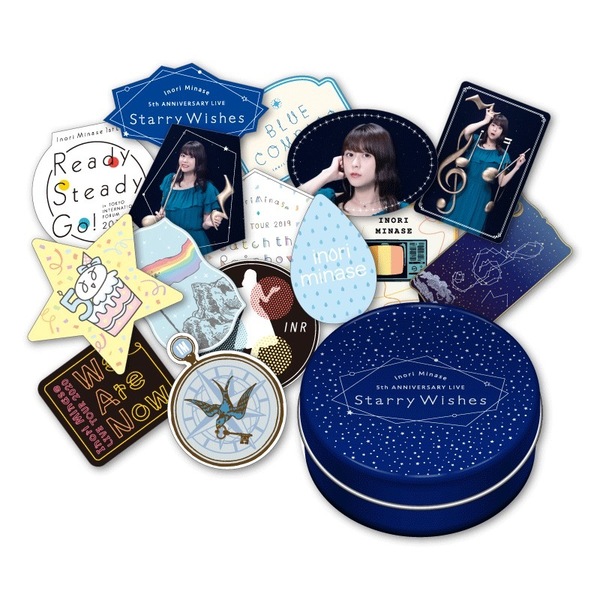 水瀬いのり Inori Minase 5th ANNIVERSARY LIVE Starry Wishes ステッカーセット