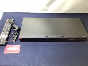 SHARP ブルーレイディスクレコーダー BD-NW520プレーヤー B-CAS リモコン付 DVD再生確認 トレイ開閉難あり ジャンク品 MI040602