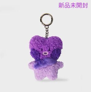 BT21 BT21 minini ぬいぐるみキーリング パープル TATA テテ　V BTS