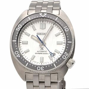 [3-летняя гарантия] Sekopro Spex Men's SBDC187 6R35-02H0 Diver's Watch Calendar Silver Automatic Watch Используется бесплатная доставка