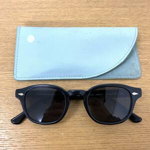 【1円スタート】NOCHINO OPTICAL ノチノオプティカル サングラス 黒 ブラック 46/23/144