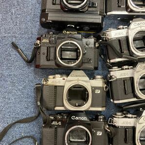 【A07】計17個 まとめ売り Canon 一眼レフ フィルムカメラ Canon AE-1 Program A-1 AL-1 AV-1 等 ジャンク品の画像5