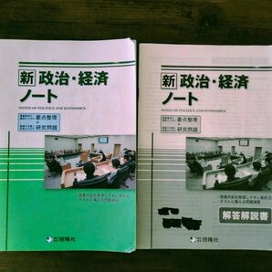 新政治・経済　ノート　問題演習