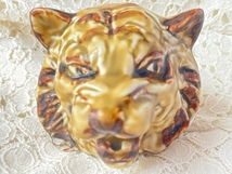 トラ　虎　とら　陶器　飾り　置物　頭部　オブジェ　_画像2