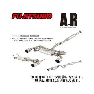 フジツボ Fujitsubo マフラー A-R C-HR 1.2 ターボ 4WD DBA-NGX50 8NR-FTS 16/12～2019/10 550-20653