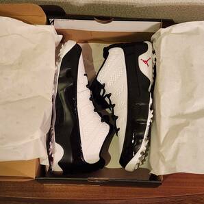 【新品未使用】Nike Air Jordan 9 Golf White/Black/True Red 28cm FJ5934-100 ナイキ ゴルフ ジョーダンの画像5