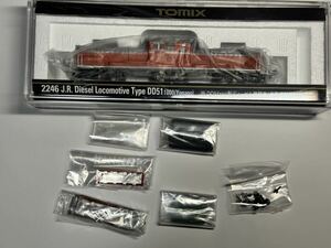 TOMIX 2246 DD51 1000 Yonago driving place ( unused )