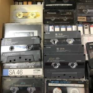 使用済み 音楽用カセットテープ 225本 TDK, SONY、MAXWELL、etcの画像3