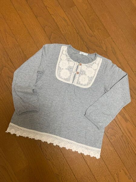 長袖 カットソー 子供服 長袖Tシャツ 女の子130