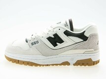 新品/NEW BALANCE/ニューバランス/BBW550TA/レディースサイズ/WHITE/GRAY/BLACK/GUM/ホワイト/グレー/ブラック/ガム/ワイズB/23.5cm_画像2