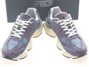 新品/NEW BALANCE/ニューバランス/U9060SFA/PURPLE/BLUE/GRAY/パープル/ブルー/グレー/【90/60】/スエード/メッシュ/レザー/ワイズD/25.5cm