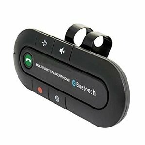 【vaps_5】車用 Bluetooth スピーカーフォン ハンズフリー マイク 無線 送込の画像1