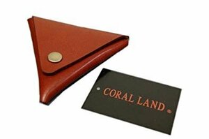 CORAL LAND (コーラルランド) 日本製/三角コインケース ブラウン 72169-09 _