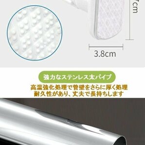 【vaps_5】伸縮 つっぱり棒 《110-200cm》 室内 物干し竿 突っ張り棒 超強力 つっぱり棒 伸縮棒 収納 送込の画像3