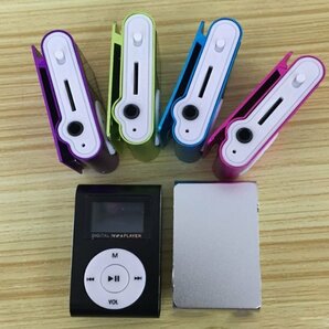 【vaps_7】小型 MP3プレーヤー カラーランダム クリップ式 コンパクト オーディオプレーヤー 送込の画像3