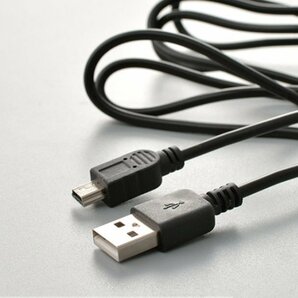 【vaps_7】ミニUSBケーブル 《1m》 《ブラック》 タイプAオス-miniBオス デジカメ ミニB USBケーブル 送込の画像3