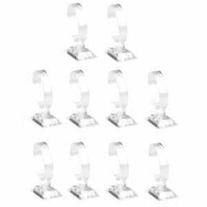 [vaps_7] wristwatch display stand {10 piece set } C type clear watch stand exhibition wristwatch put including postage 
