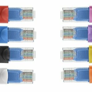 【vaps_3】RJ45コネクターカバー 100個セット LANケーブル コネクター カバー 8極8芯 送込の画像2