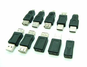 【vaps_7】USB2.0アダプター10種セット 送込