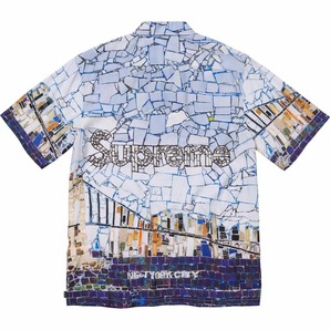 【新品未使用 XL】Supreme Mosaic S/S Shirt Multicolor シュプリーム モザイクシャツ マルチカラー 半袖 モザイク シャツの画像2