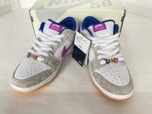 【新品未使用 26.5cm】Rayssa Leal Nike SB Dunk Low PRM Pure Platinum and Vivid Purple ライッサ レアウ ナイキ ダンク ロー_画像2