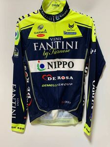 自転車ウェア 2015 「Vini Fantini Nippo」 De Rosa ファンティーニ ニッポ 半袖ジャージ M