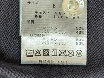 ★新品正規品 PEARLYGATES/パーリーゲイツメンズドライマスター 表カノコ半袖ポロシャツ 6(LL)　抜群の通気性、吸収拡散、速乾性_画像9