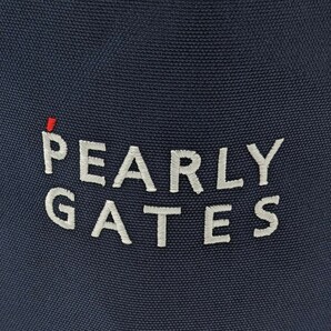 ★新品正規品PEARLYGATES/パーリーゲイツ PGニコちゃん eco素材マルチバッグ (UNISEX) カラビナ付きスコップ付き 使い方色々！！の画像3