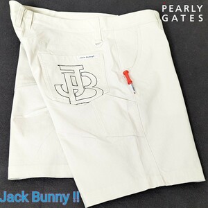 * new goods regular goods Pearly Gates / Jack ba knee men's 2way stretch tsu il 5 pocket short pants 5(L) eminent ventilation, stretch .