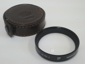 ☆☆【写真・カメラ機材】Nikon Close-up No.2「F」/ NIKKOR ニコン 52mm クローズアップレンズ NIPPON KOUGAKU☆