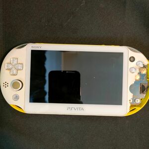 【ジャンク】PSVITA ライムグリーン ホワイト