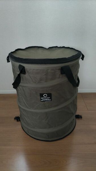 【新品未使用】QuickCampトラッシュボックス 45L QC-TB40 KH